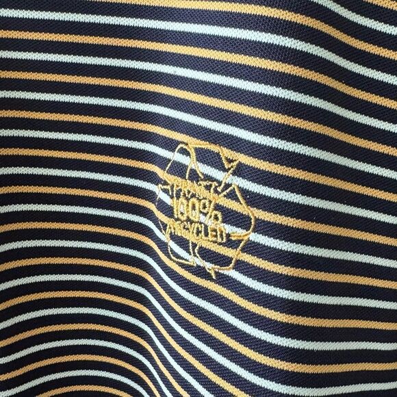 Peter Millar stripped polo size XL 224 - Picture 2 of 4